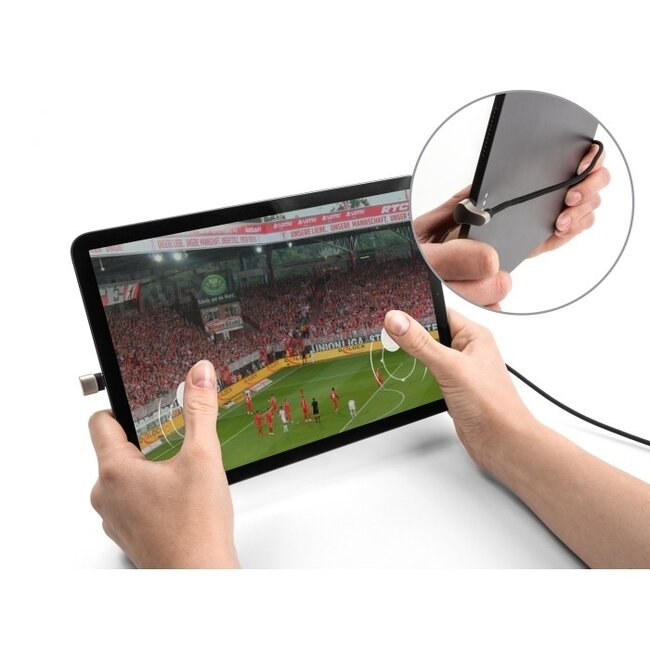 Delock USB-C Kabel | 90° U-Winkel/Recht | USB 2.0 | PD 60W | Nylon | 1 Meter