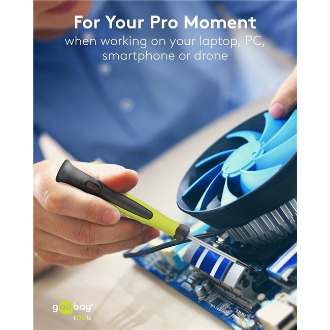 Goobay Präzisions-Schraubendreherset | 7-teilig