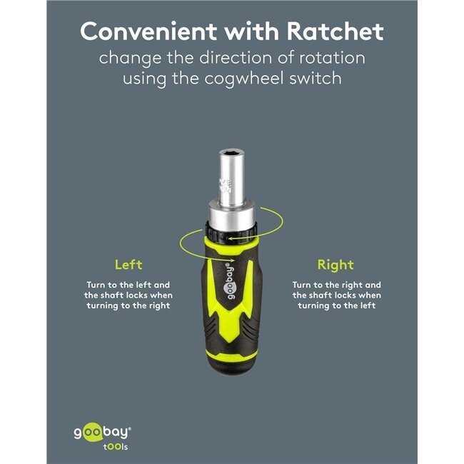 Goobay Schraubendrehersatz | 43 Bits