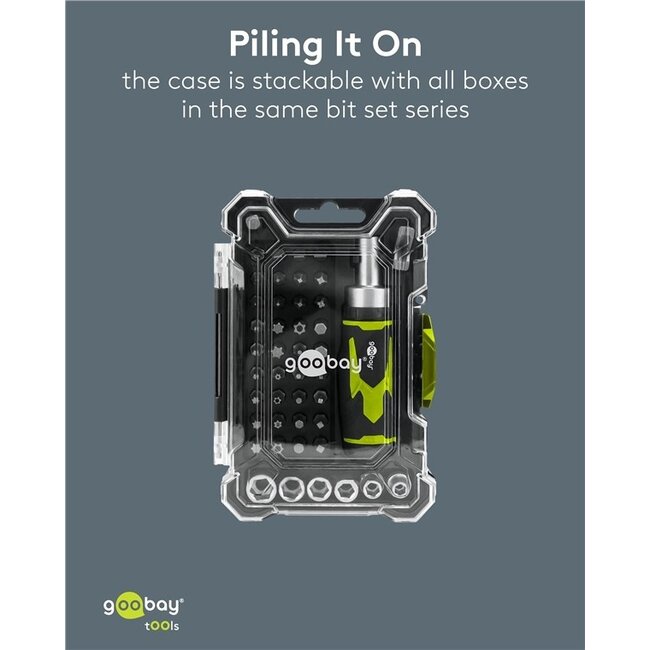 Goobay Schraubendrehersatz | 43 Bits