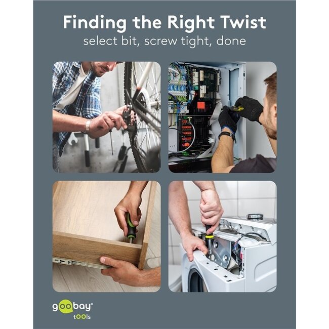 Goobay Schraubendrehersatz | 43 Bits
