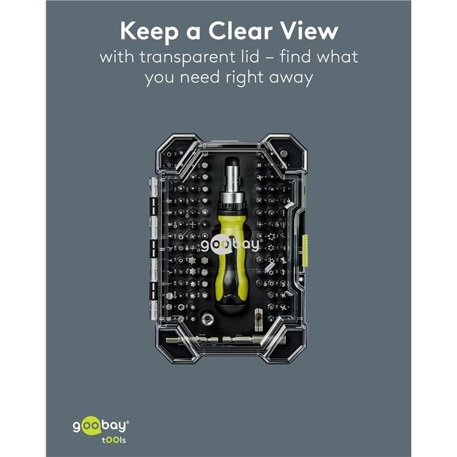 Goobay Schraubendrehersatz | 99 Bits