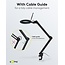 Goobay LED-Lupenlampe | 800 lm (dimmbar) | 10W | Tischklemme | Schwarz