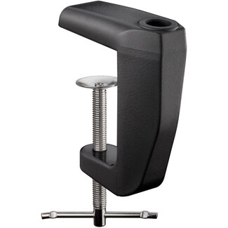 Goobay Goobay Schreibtischklemme für Lupenlampe | Schwarz