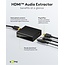 Goobay HDMI Audio Extractor mit ARC | 2.1, 5.1 & ARC | HDMI 2.0 (4K 60Hz)
