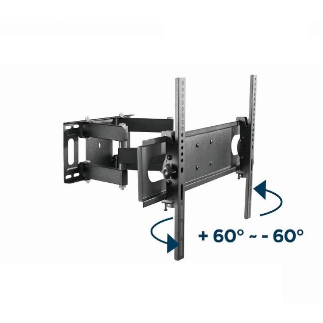 Gembird TV-Wandhalterung | bis 70 Zoll | Full Motion | Doppelarm