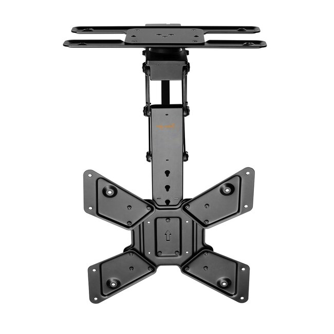 My Wall TV-Deckenhalterung | bis 65 Zoll | motorisiert | klapp- und drehbar | App & Fernbedienung | schwarz