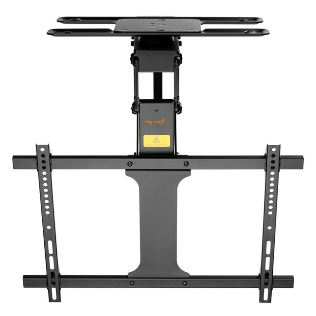 My Wall TV-Deckenhalterung | bis 75 Zoll | motorisiert | klapp- und drehbar | App & Fernbedienung | schwarz