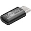 Goobay USB-C (m) auf Micro USB (w) Adapter | USB 2.0 | 10W | Schwarz