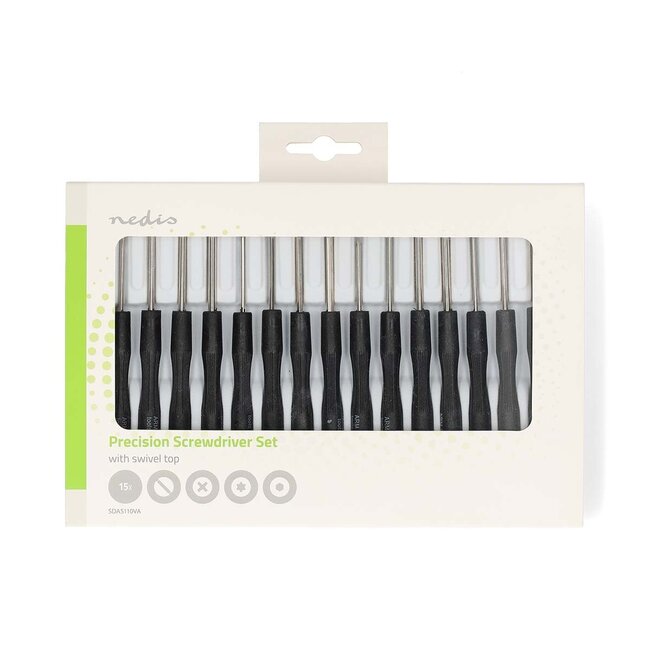 Nedis Präzisions-Schraubendrehersatz