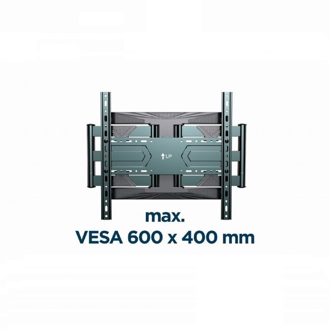 Gembird Premium TV-Wandhalterung | bis 80 Zoll | Full Motion | Doppelarm