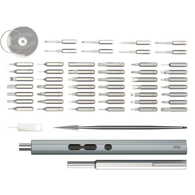 Goobay Elektrische Präzisions-Schraubendrehersatz | 50 Bits