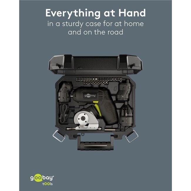 Goobay Elektrische Schraubendrehersatz | 35-teilig