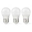 Nedis LED-Lampen Set | 3 Stück | Warmweiß | E27 | G45 | 4,9W