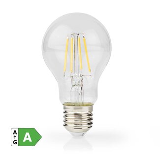 Nedis Nedis LED-Filamentlampe | Warmweiß | E27 | A60 | 3,8W | Energieklasse A