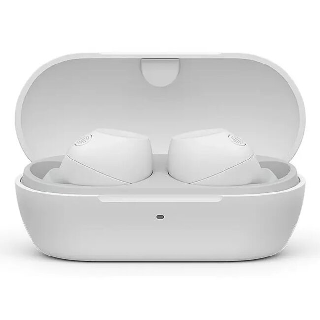 Sony In-Ear Kopfhörer mit Mikrofon | Noise Cancelling | TWS | Bluetooth | Weiß