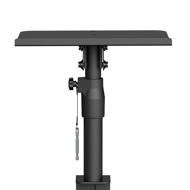 My Wall Lautsprecher-Schreibtischständer Set | 30 x 23 cm | bis 30 kg | Schwarz