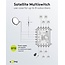 Goobay Passiver Satelliten-Multischalter | 5 Eingänge / 8 Ausgänge