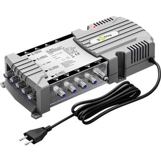 Goobay Goobay Satelliten-Multischalter | 5 Eingänge / 8 Ausgänge