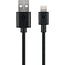 Goobay Flacher USB-Ladegerät 5W mit Lightning-Kabel 1m Schwarz