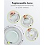 Goobay LED Lupe Lampe | 450 lm (dimmbar) | 6W | Schreibtischständer | Weiß