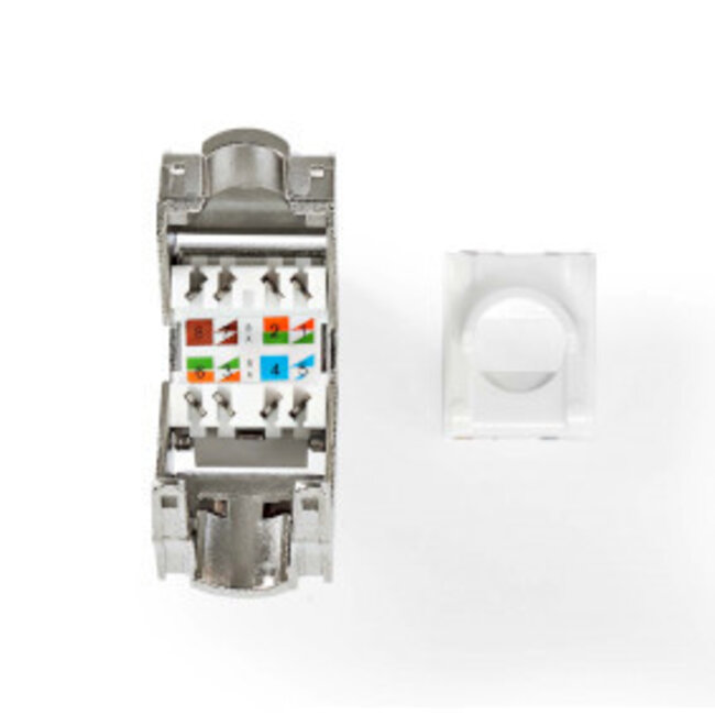 Keystone CAT6a RJ45 Buchse S/FTP Metall Box