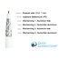 SmartFLEX F (m) - F (m) Koaxialkabel gerade - 5 Meter