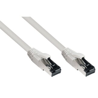 Good Connections S/FTP CAT8.1 40-Gigabit Netzwerkkabel Grau LSZH 0,5m