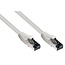 S/FTP CAT8.1 40-Gigabit Netzwerkkabel Grau LSZH 0,5m