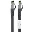 Premium S/FTP CAT8.1 40-Gigabit Netzwerkkabel Schwarz LSZH 3m