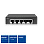 ACT Gigabit Ethernet Switch 5 Ports - Metallgehäuse / Schwarz