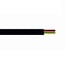 4-adriges Telefonkabel auf Rolle - CCS (AWG32) / Schwarz - 100 Meter