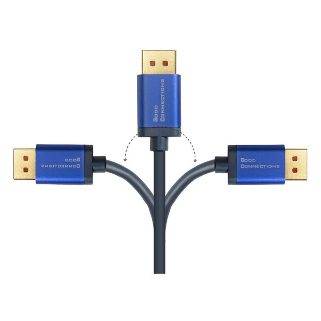SmartFLEX DisplayPort-auf-HDMI-Kabel - DP 1.4 / HDMI 2.0 (4K 60Hz + HDR) - 5 Meter