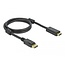 Delock Aktives DisplayPort 1.2 zu HDMI Kabel 4K 60 Hz 1 m
