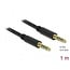 Delock Stereo-Klinkenkabel 4,4 mm 5-polig Stecker zu Stecker 1 m schwarz