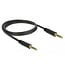 Delock Stereo-Klinkenkabel 4,4 mm 5-polig Stecker zu Stecker 1 m schwarz
