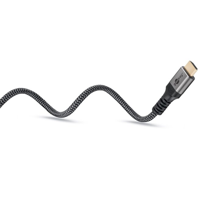 Goobay Plus HDMI-Kabel | HDMI 2.0 (4K 60Hz + HDR) | 1 Meter