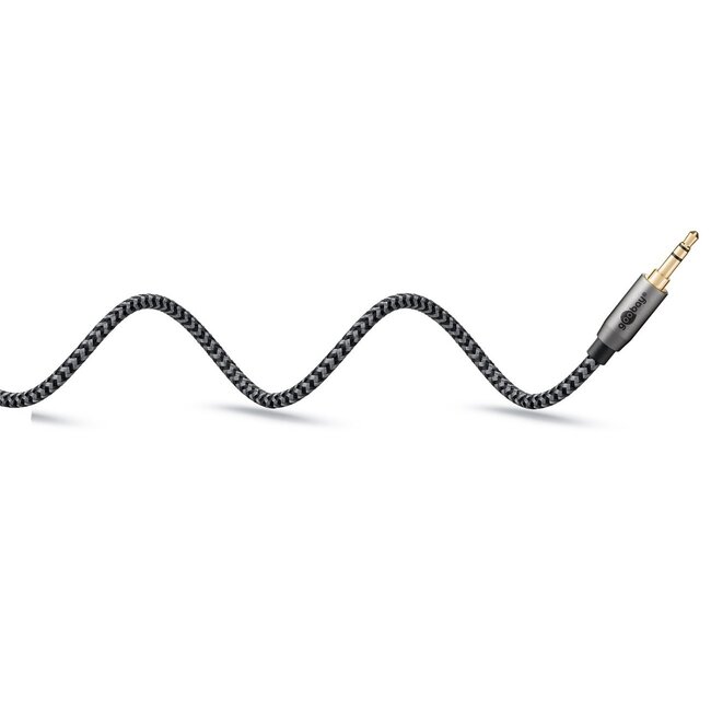 Goobay Plus 3,5mm Klinkenkabel | 0,50 Meter