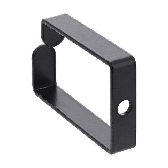 InLine® Kabelhalter Metall 43x70mm Schwarz