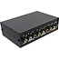 InLine® AV Umschalter manuell 2-fach, 3x RCA Ein-/Ausgang