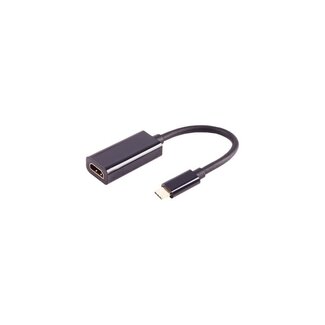 S-Impuls USB-C auf HDMI Adapter, 8K60Hz, Schwarz