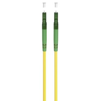 S-Impuls LC/APC Simplex FTTH Kabel | OS2 | Gelb | LSZH | 2 Meter