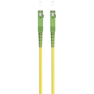 Goobay SC/APC Simplex FTTH Kabel | OS2 | Gelb | LSZH | 5 Meter