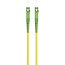 SC/APC Simplex FTTH Kabel | OS2 | Gelb | LSZH | 5 Meter
