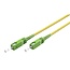 SC/APC Simplex FTTH Kabel | OS2 | Gelb | LSZH | 5 Meter