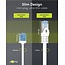 UTP CAT6a Slimline Netzwerkkabel | LSZH | Weiß | 1 Meter
