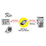 ROLINE USB 2.0 Typ C Kabel, ST/ST mit Datenblocker Adaptern Typ A & C