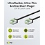 UFTP CAT8.1 Slimline Netzwerkkabel | LSZH | Schwarz | 2 Meter
