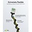 UFTP CAT8.1 Slimline Netzwerkkabel | LSZH | Schwarz | 2 Meter