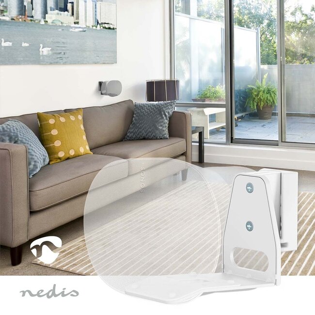 Nedis Wandhalterung für Sonos Era 300 | Full Motion | Weiß
